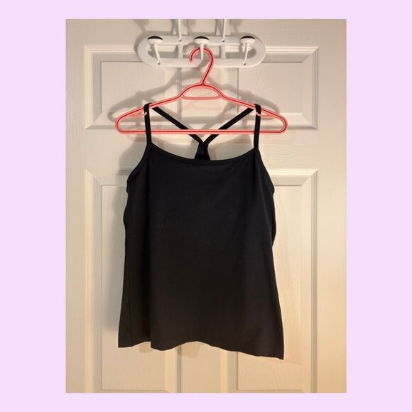 OFFLINE by Aerie Real Me Tank Top, Navy Blue, Size L - Picture 3 of 6